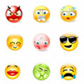 Miniatura de Dieciocho Emoticonos