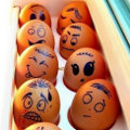 Miniatura de Huevos Asustados