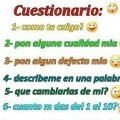 Miniatura de Imagen Cuestionario Amigos