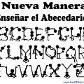 Miniatura de Manera de Enseñar el Abecedario