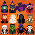 Miniatura de Monstruitos Halloween