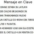 Miniatura de Mensaje en Clave