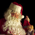 Miniatura de Papa Noel Revisando La Lista