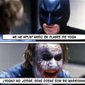Miniatura de Batman Clases De Yoga