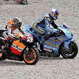 Miniatura de Carrera De Motos Accidentada