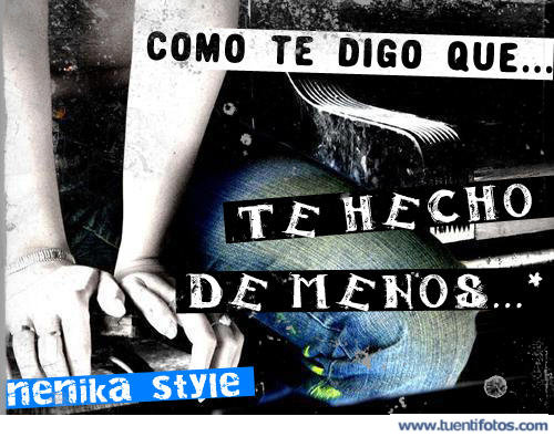 Amor de Como Echarte de Menos