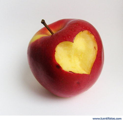 Amor de Corazon En Manzana