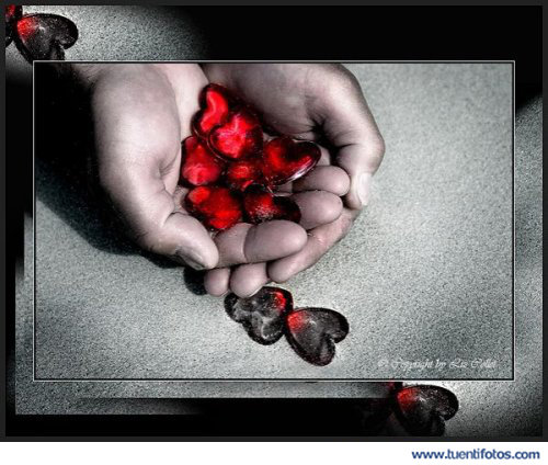 Amor de Corazones En Mano