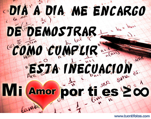 Amor de Cumplir Esta Inecuación