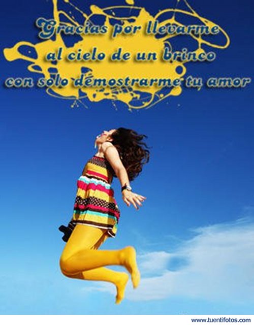 Amor de Gracias Por Llevarme Al Cielo