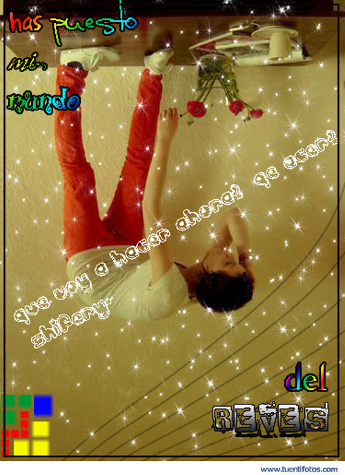 Frases de Has Puesto mi Mundo del Reves