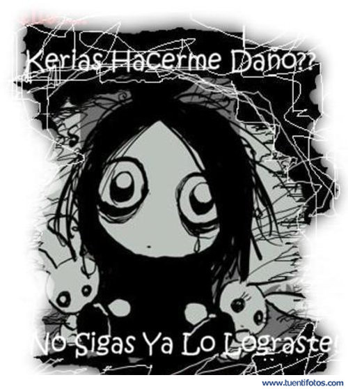 Desamor de Me Querías Hacer Daño