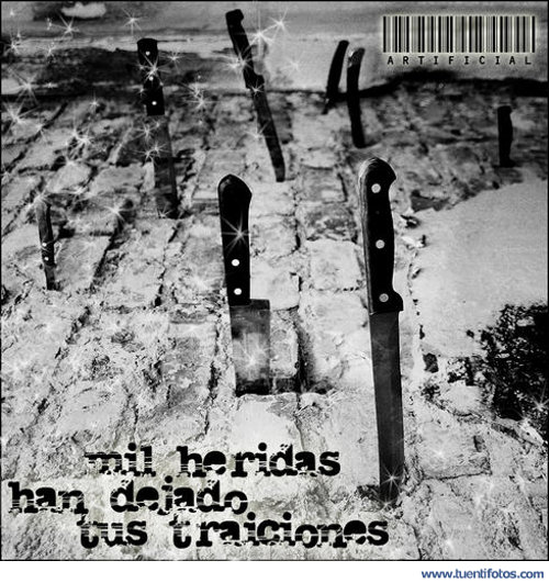 Desamor de Mil Heridas Dejaron Tus Traiciones