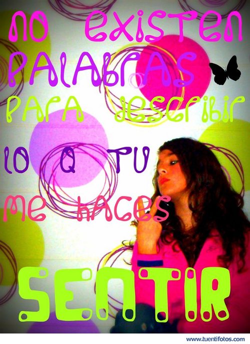 Amor de No existen palabras