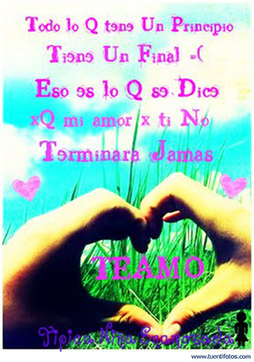 Amor de Principio Tiene Final