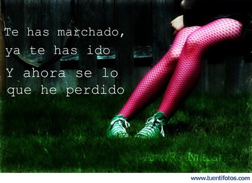 Amor de Se Lo Que He Perdido