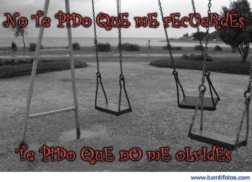 Te Pido Que No Me Olvides